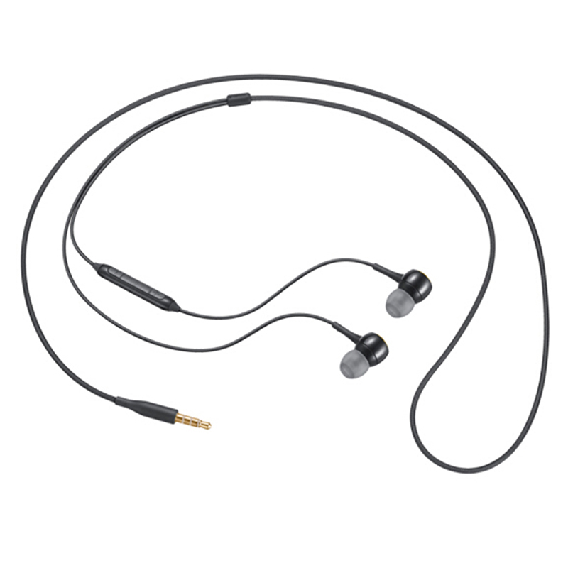 三星（SAMSUNG）原装耳机入耳式 IG935线控耳机/手机耳机/音乐耳机 黑色、编织式、通用S10+/NOTE9/S8 plus
