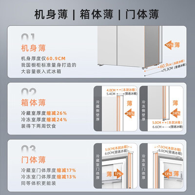 请教点评美菱【无忧嵌】515升评测入手好不好？使用点评曝光真实情况！