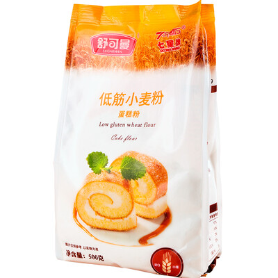 舒可曼低筋小麦粉 蛋糕粉500g怎么样?评测好吗?