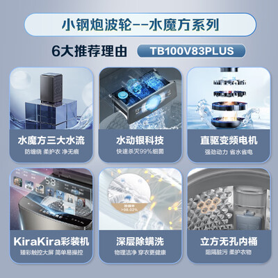 使用吐槽小天鹅TB100V83PLUS评测怎么样？图文评测详情！