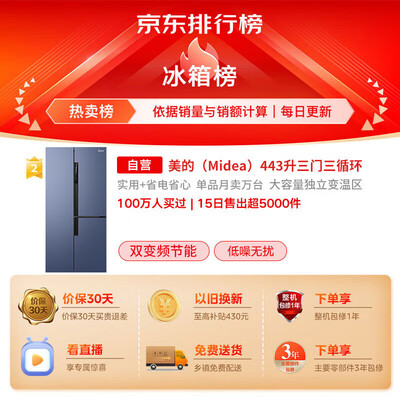 到手体验美的冰箱443升有谁用过没有？吐槽两个月感受分享！