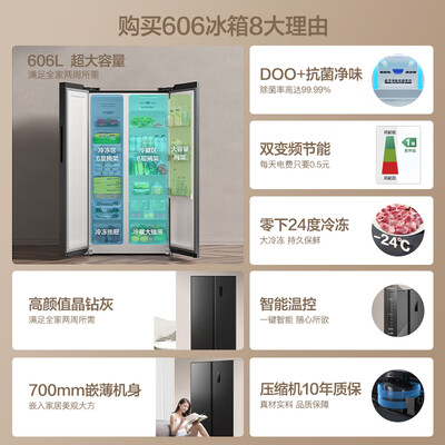康佳606升怎么样?评测好吗?