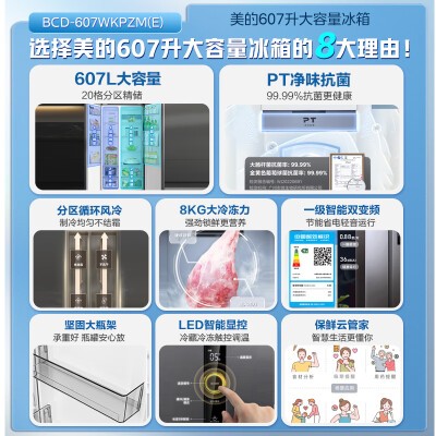 美的冰箱607升跟海尔535升区别大吗-美的冰箱607升跟海尔535升能力差异分析_http://www.meifudie.com_好物_第3张