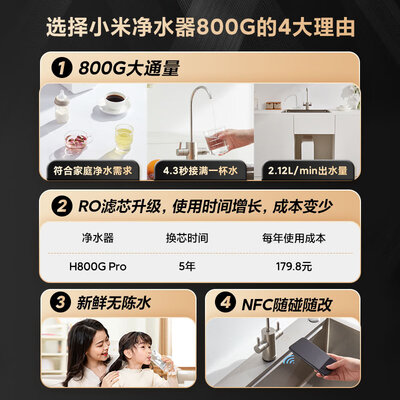 使用分析觉得小米H800GPro净水器真实体验反馈，用了二星期感受告知-盒子日记