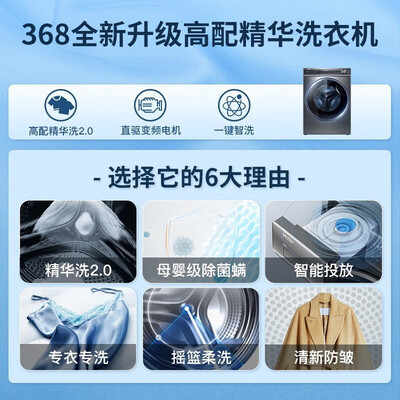 探讨揭秘评测海尔洗烘套装EG100BD66S好不好呀？告知二周感受告知！