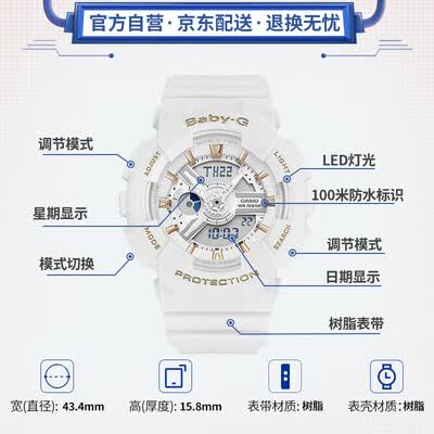 卡西欧BA-110GA-7A1怎么样?口碑如何?