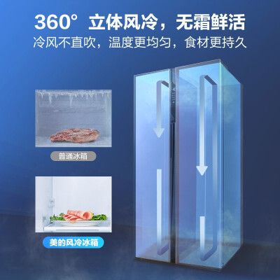 对比：美的535wkpzm冰箱和535wkzm有什么区别？用户分析感受？