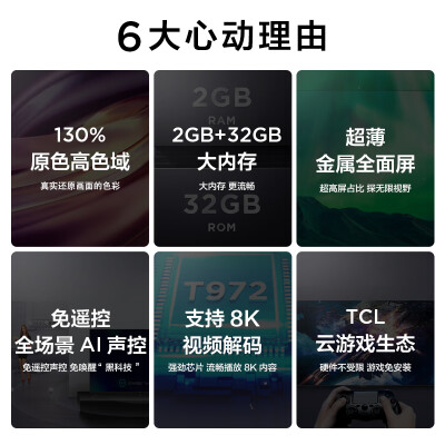 tcl55t7d和tcl55v8pro哪个好？区别大不大？