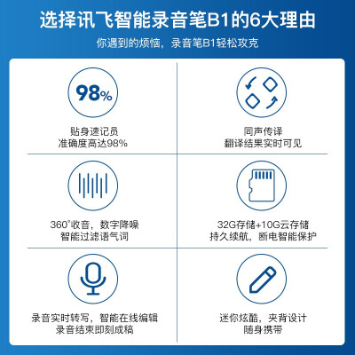 科大讯飞b1和sr101