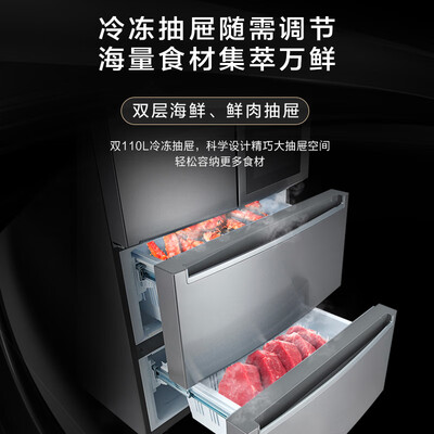 全新评测揭秘LG冰箱敲一敲门中门 541升真相评测如何？真相揭秘！！