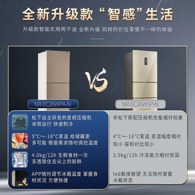松下NR-EC26WPA-N冰箱怎么样？做工如何？