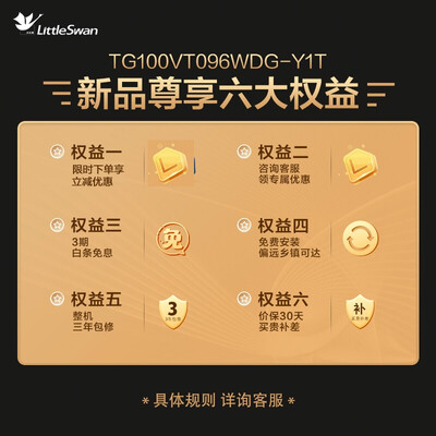 小天鹅TG100VT096WDG-Y1T怎么样?值得入手吗?