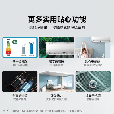 美的冷静星二代空调KFR-35GWBDN8Y-PH200(1)A怎么样？口碑如何？
