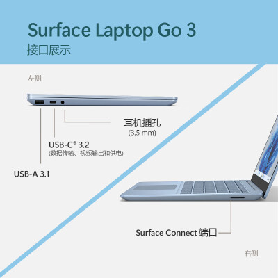 surface laptop3与laptop go哪个好？区别是？