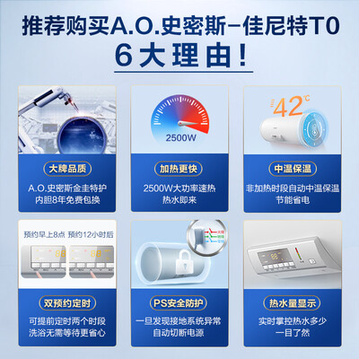史密斯60T0电热水器怎么样？谁用过评价？