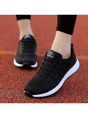 深度揭秘轩途诗女鞋新款女士运动鞋女春季透气网面鞋跑韩版软底健步鞋女真的是值得买?评测一个月感受告知!!