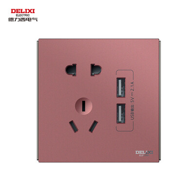 剖析德力西885系列五孔带二位usb接口插座评测好不好实情测评感受怎么