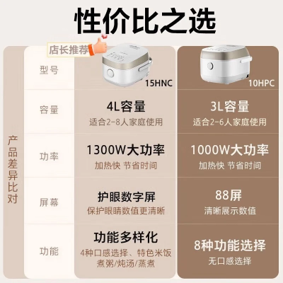 东芝rc15hnc和rc15ht哪个好？区别有没有？