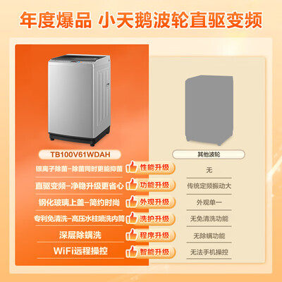 质量评测报告小天鹅TB100V61WDAH真的是值得买？告知两星期真相分享！