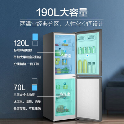点评体验感受海尔BCD-190WDCO彩晶钢化玻璃冰箱值不值的买？内幕剖析曝光！