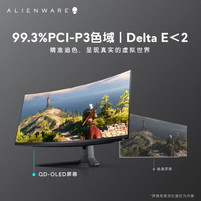 外星人aw3423dwf与aw3423dw哪个好？有没有区别？