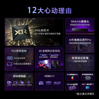 索尼xr65x91l与65X9500H哪个好？区别大不大？