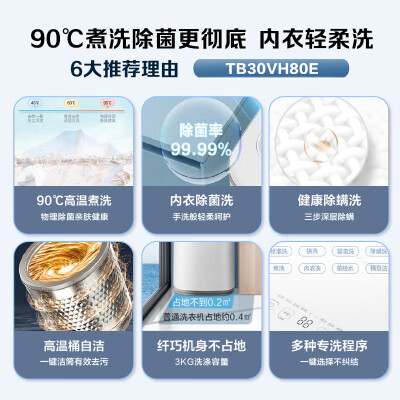 小天鹅80v23h 和小天鹅tb80v320哪个好？区别大不大？