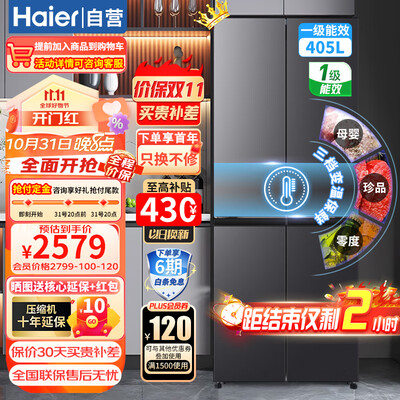 海尔405升和405L哪个好?有啥区别?
