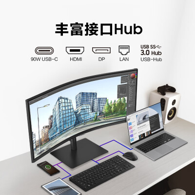 三星LS34C650UACXXF怎么样？上档次吗？