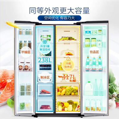 优缺点爆料三星RS62R5007F8SC冰箱怎么样？老司机解密真相