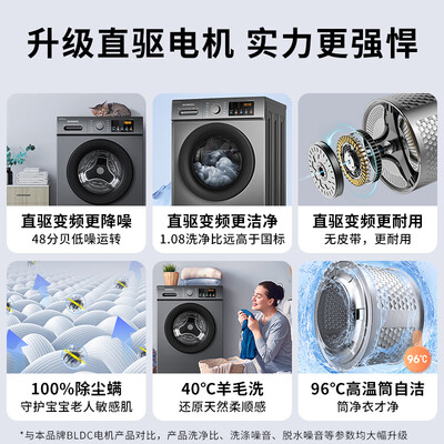 上手说说创维洗衣机XQG100-B33RD到底如何，谁知道呀，进来说说感受-盒子日记