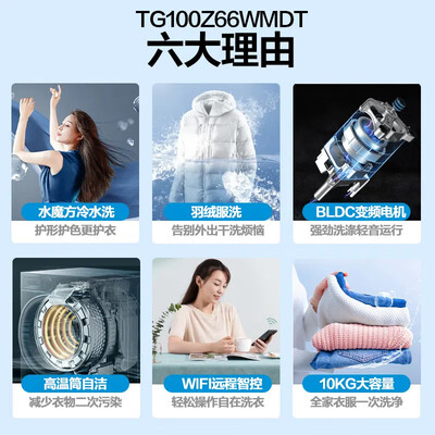 达人评测曝光小天鹅TG100Z66WMDT性价比高吗？谁买过呀，！