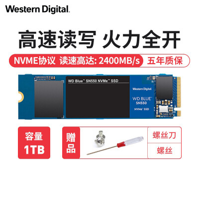 西部数据wds100t2b0c测评