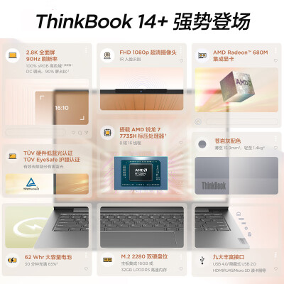 ThikPadThikBook 14+锐龙版怎么样？有谁用过？