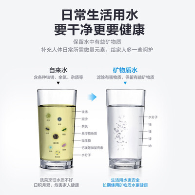 美的小白超滤净水机和海尔HU612哪个好？区别是什么？