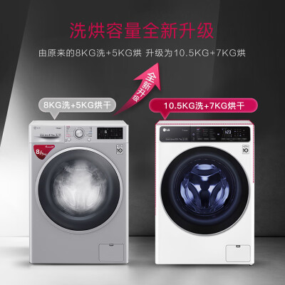 lgflk10r4w和fck10r4w洗衣机的区别
