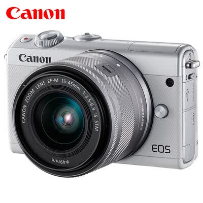 佳能EOS M100 微型单电套机 白色怎么样?测试如何?