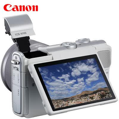 佳能EOS M100 微型单电套机 白色怎么样?好不好?