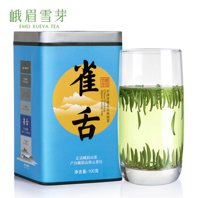 峨眉雪芽 雀舌茶叶 峨眉山高山绿茶自饮罐装 100g怎么样?上档次吗?