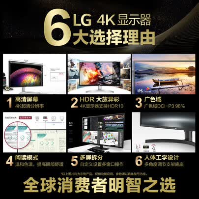 LG 32UN500-W和LG 32UN650-W哪个好？有什么区别？