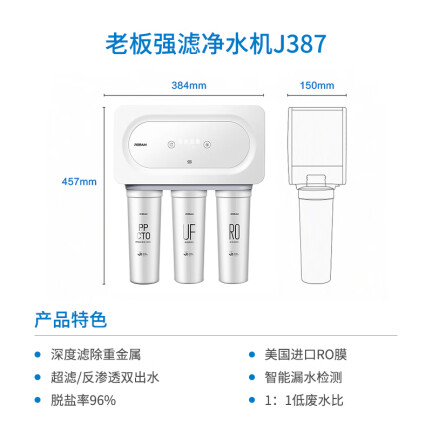 老板J387净水器怎么样？评价好吗？