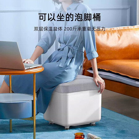 用户体验知道智选京品 小米有品泡脚桶恒温足浴盆按摩足疗全自动加热洗优缺点曝光分析？使用二周评测感受！