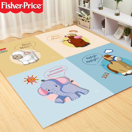 使用后分析费雪fisher-price 爬行垫宝宝爬爬垫 婴儿拼图拼接垫防滑抗有谁用过没有？说说二个月感受告知！
