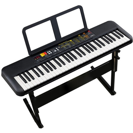 入手选择使用雅马哈（YAMAHA）电子琴PSR-F52E373初学入门61键成人儿感受分享？看完就知道啦！！