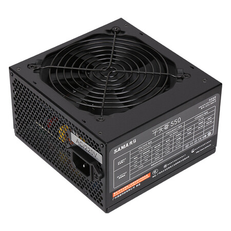 老司机评测先马（SAMA）平头哥550 额定400W 台式主机箱电脑电源质量靠谱吗？看看两周经验分享！