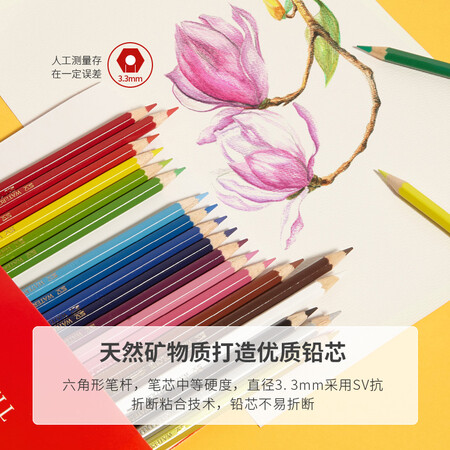 优缺点说说辉柏嘉72色水溶笔帘套装做工如何？纠结要不要买！