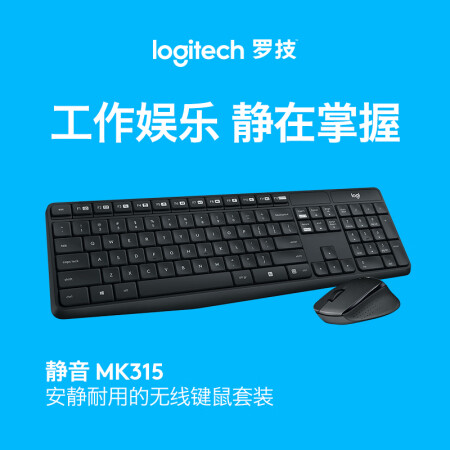 罗技mk315和mk345哪个好？有什么区别？