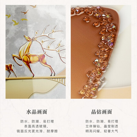 内行人吐槽好久不见 新中式客厅装饰画山水风景三联挂画轻奢大气壁画沙发背景墙画 北质量真的好吗？使用三周感受告知！