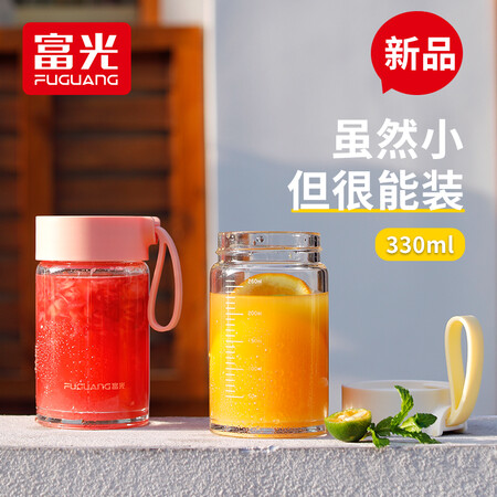 入手曝光富光清然玻璃杯女生夏便携牛奶杯咖啡耐热防爆刻度高颜值水评价怎样？一定看看了解！