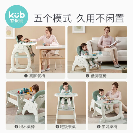 深度剖析测评可优比（KUB）多功能婴儿餐椅吃饭餐桌椅儿童学习书桌座口碑评价行不行？全方位深度解析实情！
